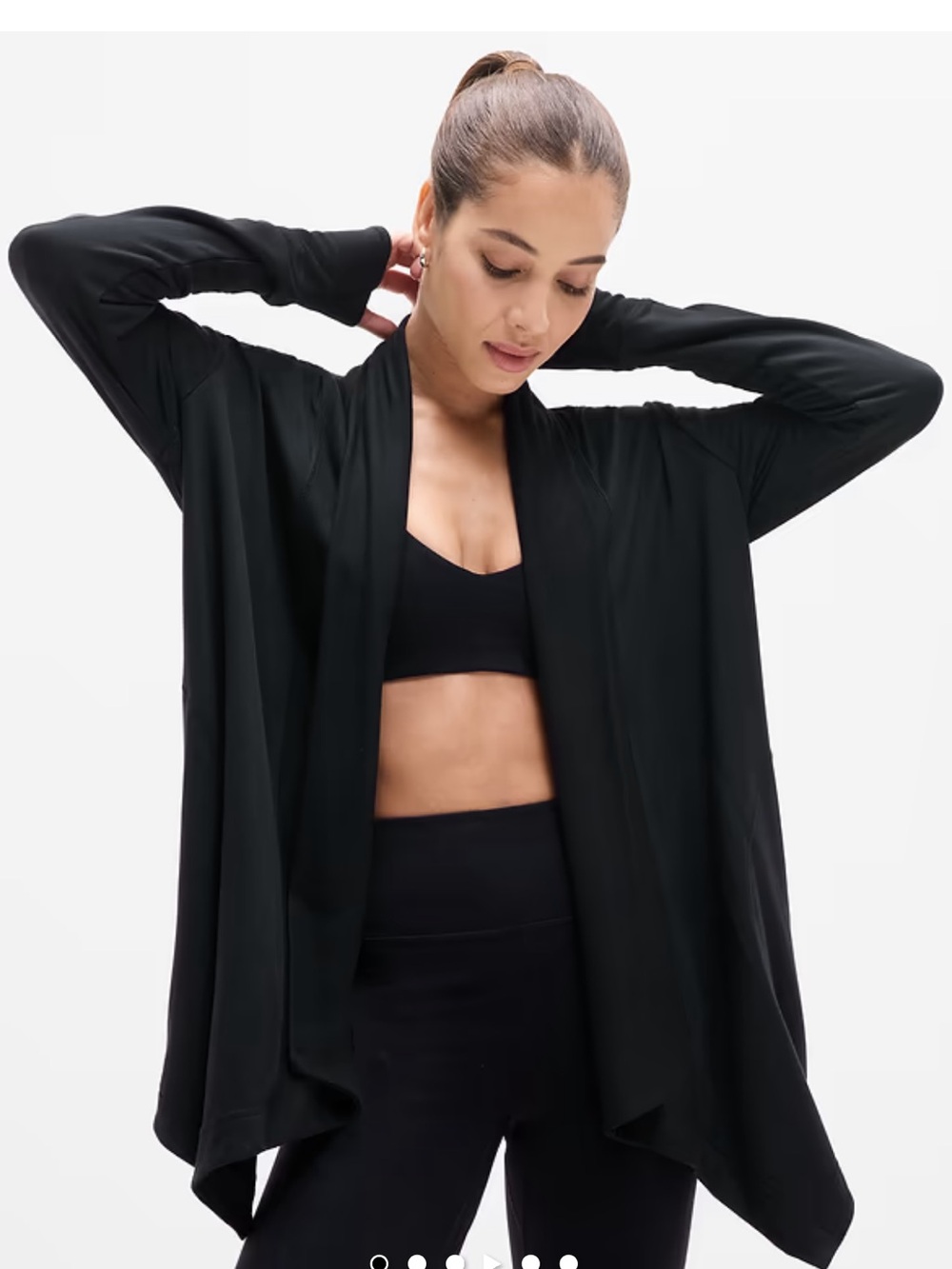 Athleta Black Pranayama Wrap